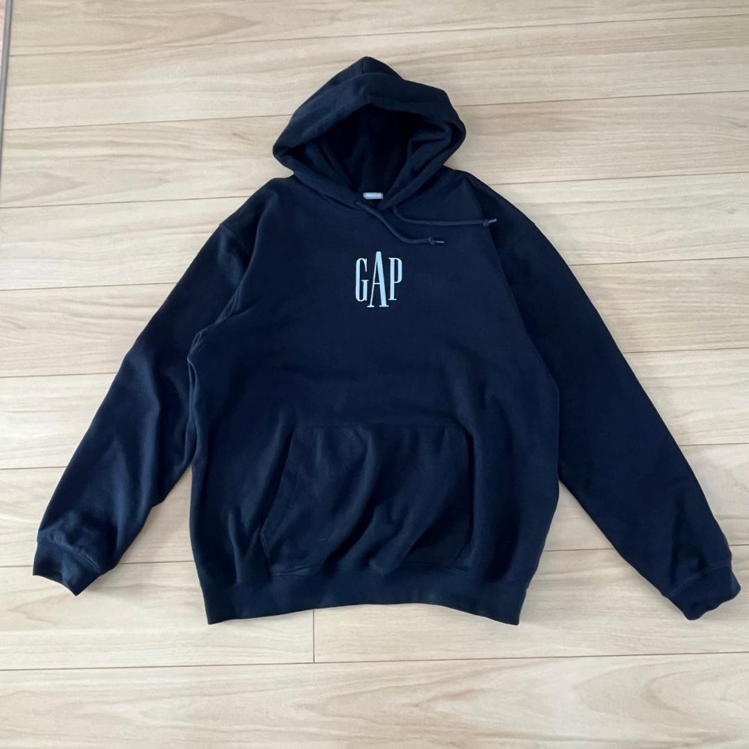 GAP パーカー リフレクター SNS 光る L ギャップ