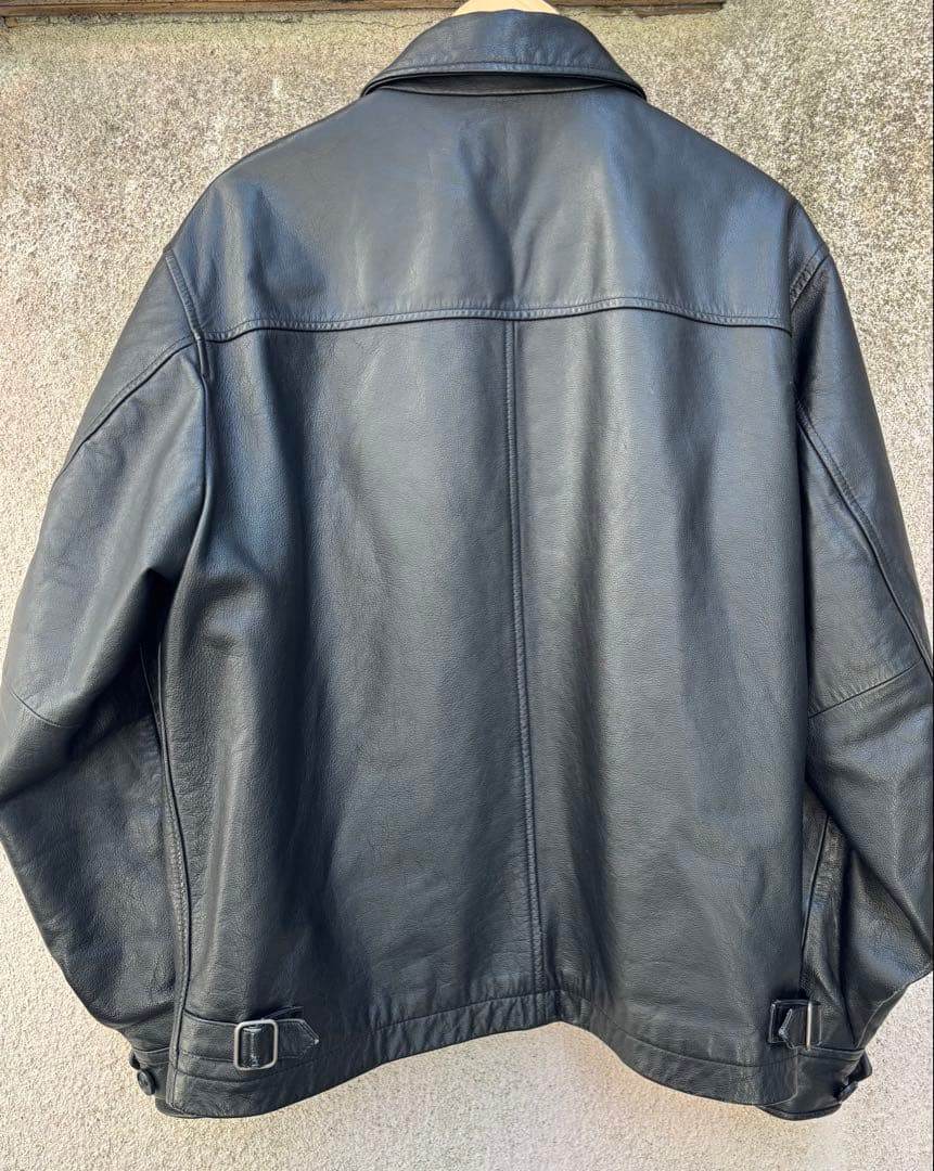 90's old gap オールド ギャップ T-BACK レザーブルゾン