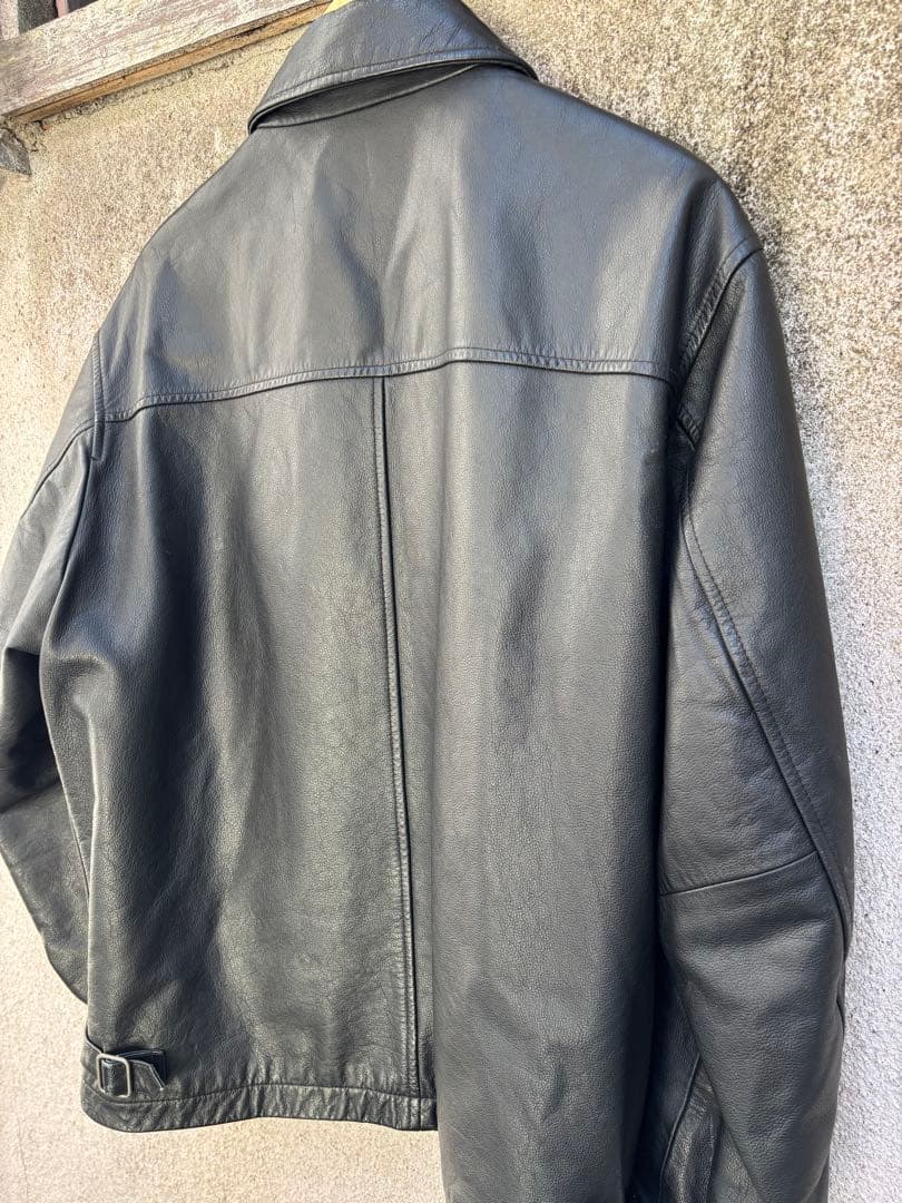 90's old gap オールド ギャップ T-BACK レザーブルゾン
